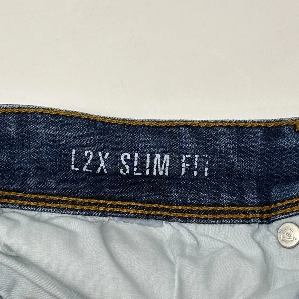 DUER L2X Slim Fit Jeans 30x30.5 Medium Wash Stretch Coolmax Denim